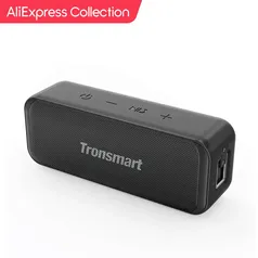 Caixa de Som Bluetooth Tronsmart T2 Plus - 20W, à prova d'água, NFC e 24h bateria