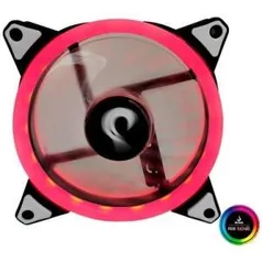 Cooler FAN Individual Rise Mode Galaxy 12V, 120mm, Dual Led,RGB | R$30