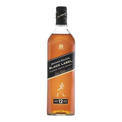 Whisky Escocês Blended Black Label Johnnie Walker Garrafa 750ml