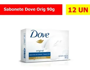 Sabonete Dove Original Kit com 12 Unidades de 90g