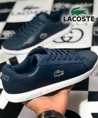 Tênis Couro Lacoste Graduate Masculino 38 ao 43 | R$ 226