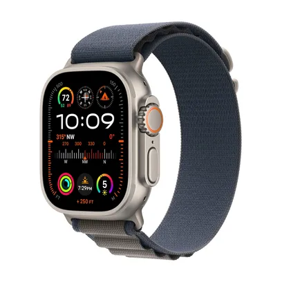 Foto do produto Apple Watch Ultra 2 | Smartwatch Com Caixa De Titânio 49mm | Gps + Celular | Azul