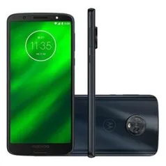 Moto G6 Plus XT1926 Android 8.0, Tela 5.9, 64GB, 12MP, Desbloqueado - Indigo - R$1370