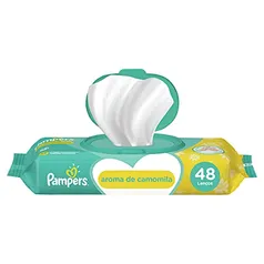 [REC] Lenços Umedecidos Pampers Aroma De Camomila 48 Unidades