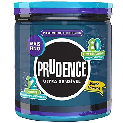 Preservativo Prudence, Prudence, Opaco, Pacote de 12