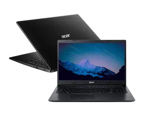 Notebook Acer AMD Ryzen 5-3500U 8GB 1TB Placa de Vídeo 2GB Tela 15.6” | R$3239