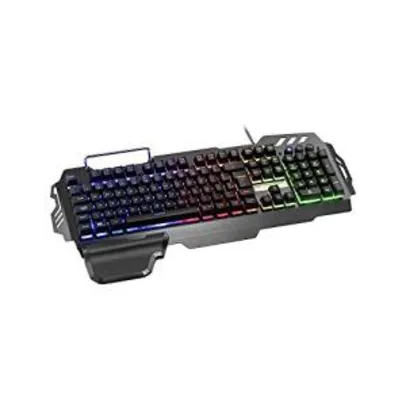 Teclado Gamer Profissional Superfície Em Metal Warrior - TC210 | R$188