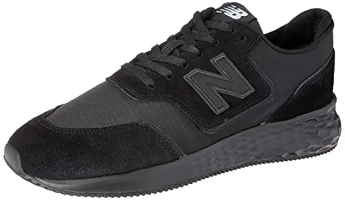 [Apenas 43] Tênis New Balance X70, Masculino, Preto/Preto