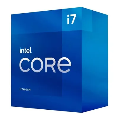 Processador Intel Core i7-11700, 8-Core, 16-Threads, 2.5GHz (4.9GHz Turbo), Cache 16MB, LGA1200 | R$2290