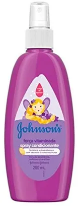 [PRIME] Spray Infantil para Cabelo Força Vitaminada, Johnson's, 200ml | R$15