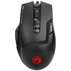 Mouse Gamer Marvo M355, 7200 DPI, 9 Botões Programáveis, USB, Black