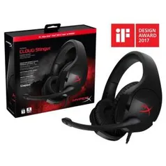 Headset Hyperx Gamer Cloud Stinger Preto Hx-hscs-bk/la por R$ 187