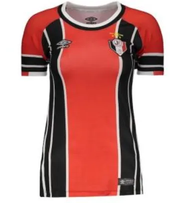 Camisa Umbro Joinville I 2016 Feminina - Vermelho P E GG