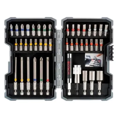 [PRIMEDAY] Bosch Kit De Pontas E Soquetes Para Parafusar - 43 Peças