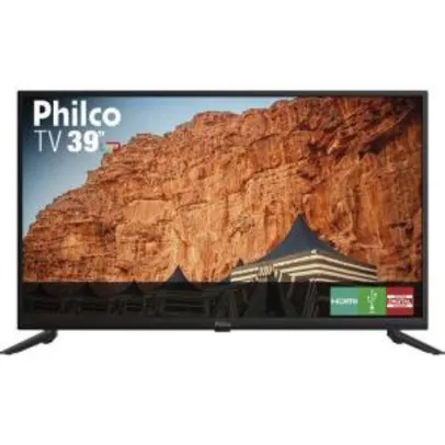[R$648 AME+ CC Shoptime] TV LED 39 Philco PTV39F61D HD | R$810