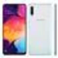 Smartphone Samsung Galaxy A50 Branco 128GB | R$1409