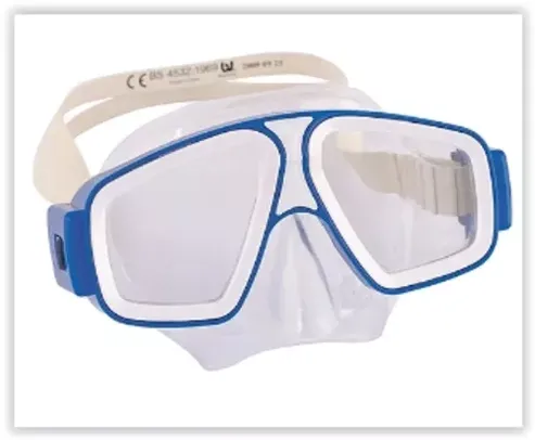 Máscara Natação Juvenil Seascape Dive Mask Branco/Azul - Bestway