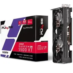 [A PARTIR DAS 19H40] Placa de Vídeo Sapphire Pulse AMD Radeon RX 5500 XT 4GB GDDR6 - 11295-03-20G | R$ 1.169