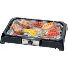 Ch-05 - Churrasqueira Elétrica Grand Steak & Grill 127v - Mondial | R$ 117