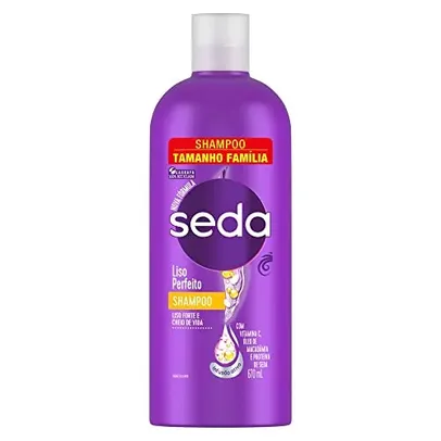 [REC] Seda Shampoo Liso Perfeito Frasco 670ml Tamanho Família