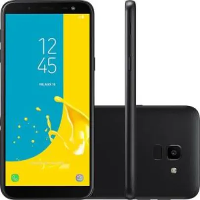 [Cartão Shoptime] Smartphone Samsung Galaxy J6 32GB Dual Chip Android 8.0 Tela 5.6" Octa-Core 1.6GHz por R$ 870