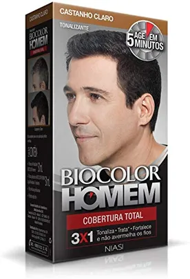 Tintura  Biocolor Homem Cor Castanho Claro (cliente prime recorrência)