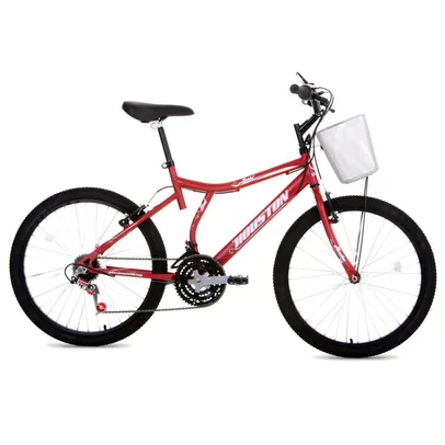 Bicicleta Aro 24 Houston Bristol Peak com 21 Marchas – Vermelho