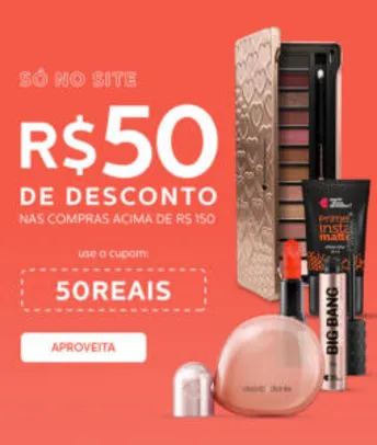 R$50 OFF na Quem disse Berenice?