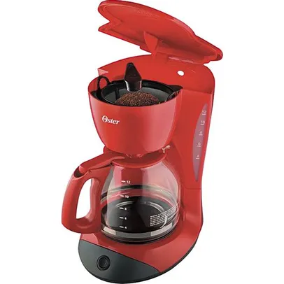 Cafeteira Elétrica 36 Xícaras Oster Red Cuisine CW12R Vermelha