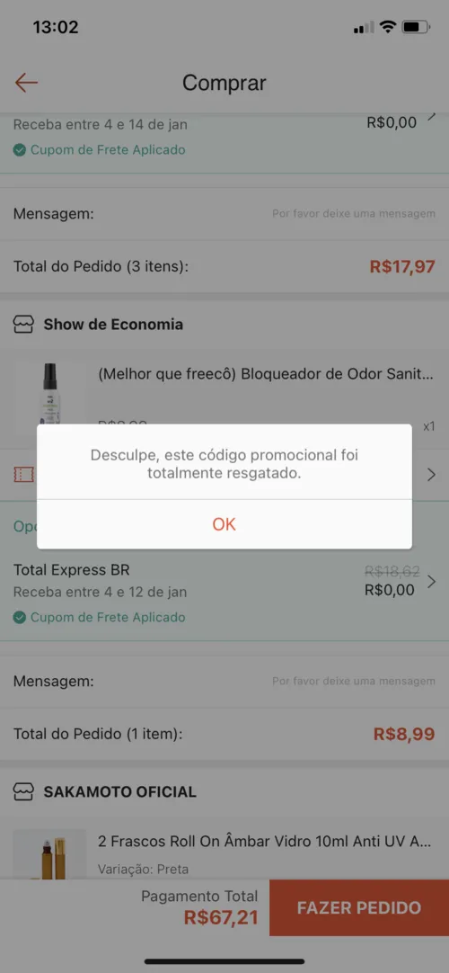 Imagen na descrição da promoção