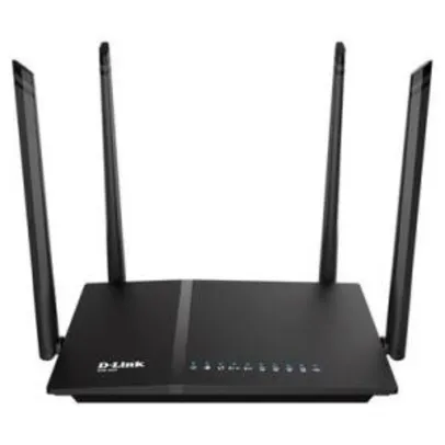 Roteador D-Link Gigabit AC 1200Mbps, 4 Antenas - d-link DIR-825