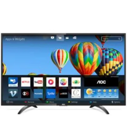 Smart TV AOC ROKU LED HD 32" 32S5195/78G