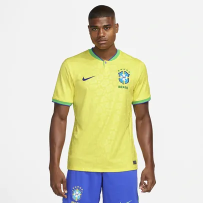 Camisa Nike Brasil I 2022/23 Torcedor Pro Masculina