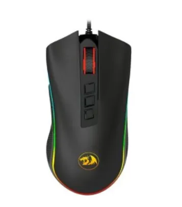 Mouse Gamer Redragon Cobra, RGB, Preto | KaBuM!