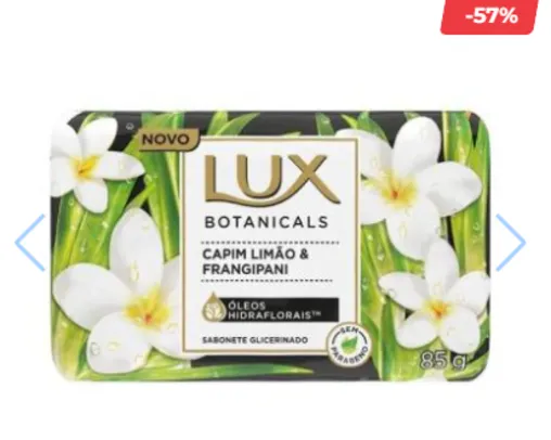 Sabonete Lux Botanicals Capim-Limão e Frangipani 85g