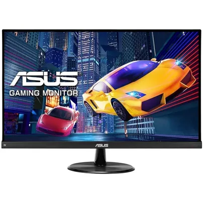 Monitor Gamer Asus 23.8' IPS, Wide, 144 Hz, Full HD, 1ms, Adaptive Sync, HDMI/DisplayPort, Ajuste de Altura, Vesa, Som Integrado - VP249QGR