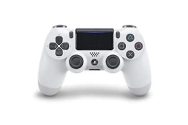 Controle Dualshock 4 - PlayStation 4 - Branco Glacial | R$279