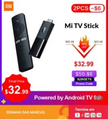 Mi Stick Xiaomi | R$ 176