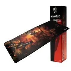 Mouse Pad Gamer Evolut EG-402 RED 700x300x2 mm | R$16