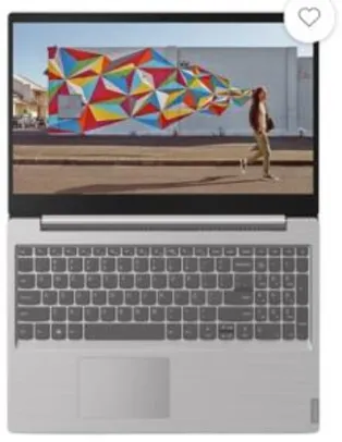 Notebook Lenovo Ultrafino ideapad S145 i5-8265U 8GB R$ 2159