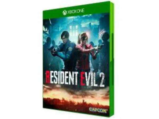 Resident Evil 2 mídia física Xbox One R$104