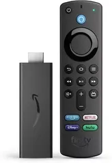 Amazon Fire Tv Stick 4k De Voz 4k 8gb Preto/ 1.5gbmemória 