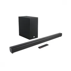 Soundbar jbl Cinema SB160 220W 2.1 com Bluetooth, USB e hdmi