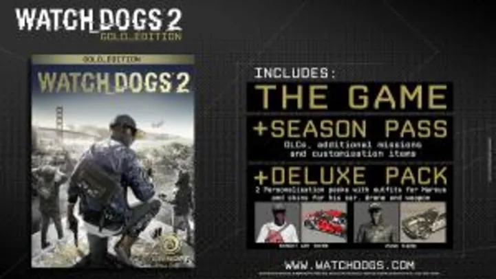 Watch Dogs 2 Gold Edition ( 80% OFF )