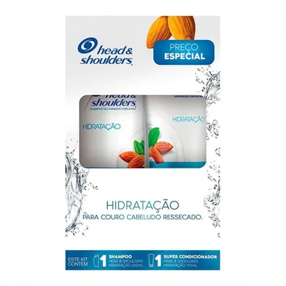 Kit Head And Shoulders Hidratação Shampoo + Condicionador