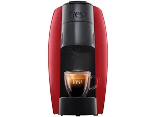 [cliente ouro] Cafeteira Espresso TRES 3 Corações Lov - 15 Bar Vermelho | R$269