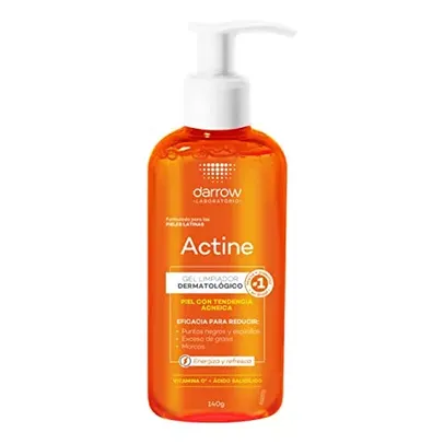 Actine Gel de Limpeza + Vit C - Pele oleosa a acneica - Darrow, 140g