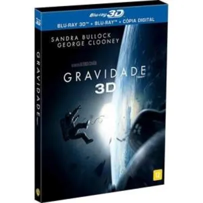[Submarino] Blu-Ray Gravidade 3D - Blu-Ray 3D + Blu-Ray + Cópia Digital - R$36