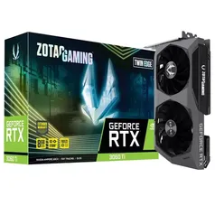 Placa de Vídeo RTX 3060 Ti Twin Edge Zotac Gaming GeForce, 8 GB GDDR6X