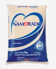 Arroz Tipo 1 NAMORADO Pacote 5kg | R$14